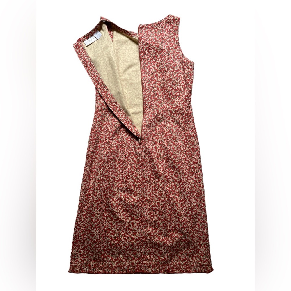 Liz Claiborne Lizwear Jeans Vintage Cotton Shift Dress Size 4 - Picture 6 of 12